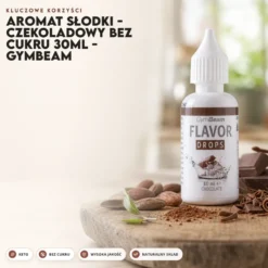 Aromat Słodki – Czekoladowy Bez Cukru 30ml – GymBeam