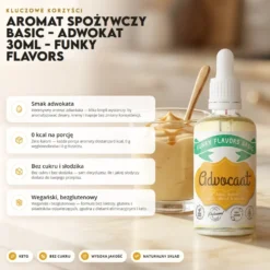 Aromat Spożywczy Basic – Adwokat 30ml – Funky Flavors