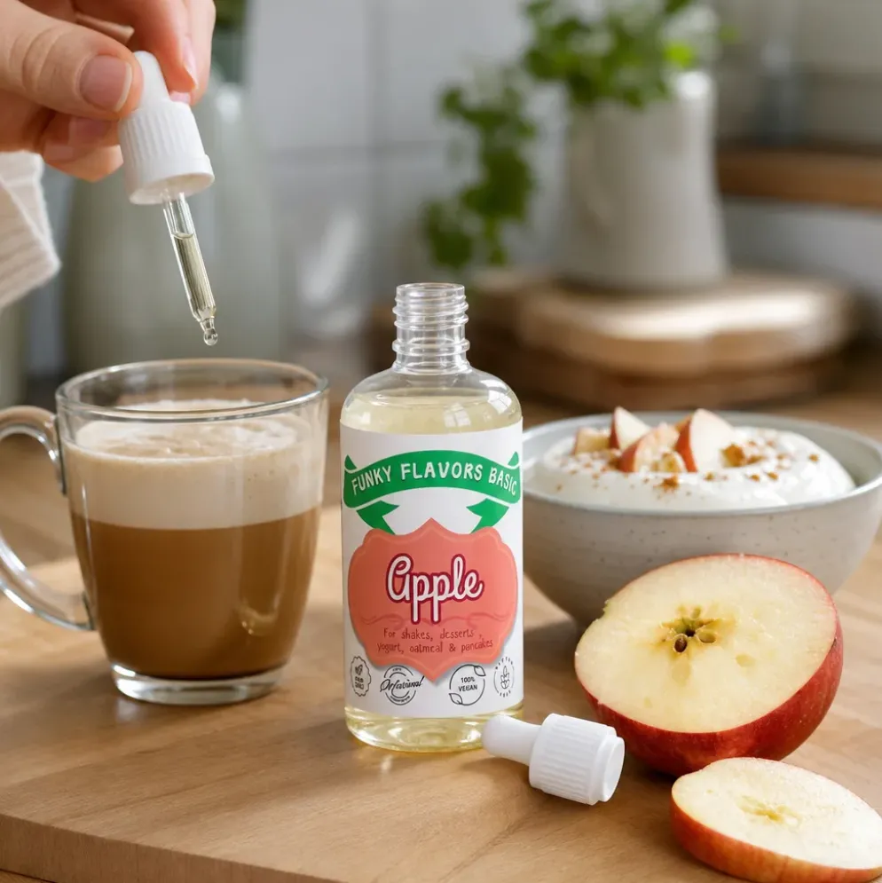 Aromat Spożywczy Basic Jabłkowy 30ml – Funky Flavors