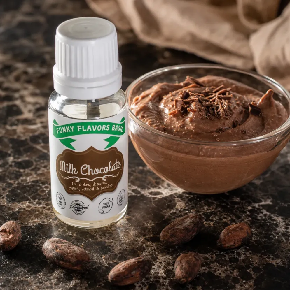 Aromat Spożywczy Basic – Mleczna Czekolada 10ml – Funky Flavors