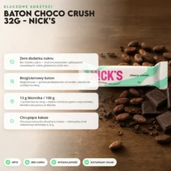 Baton Choco Crush 32g – Nick’s