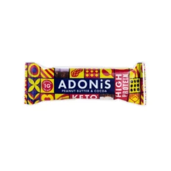 Baton Keto Masło Orzechowe z Kakao 45g – Adonis