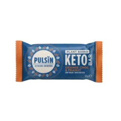 Baton Keto – Orange Choc & Peanut 50g – Pulsin