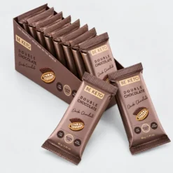 Baton Keto – Podwójna Czekolada Zestaw 9 x 40g – Beketo