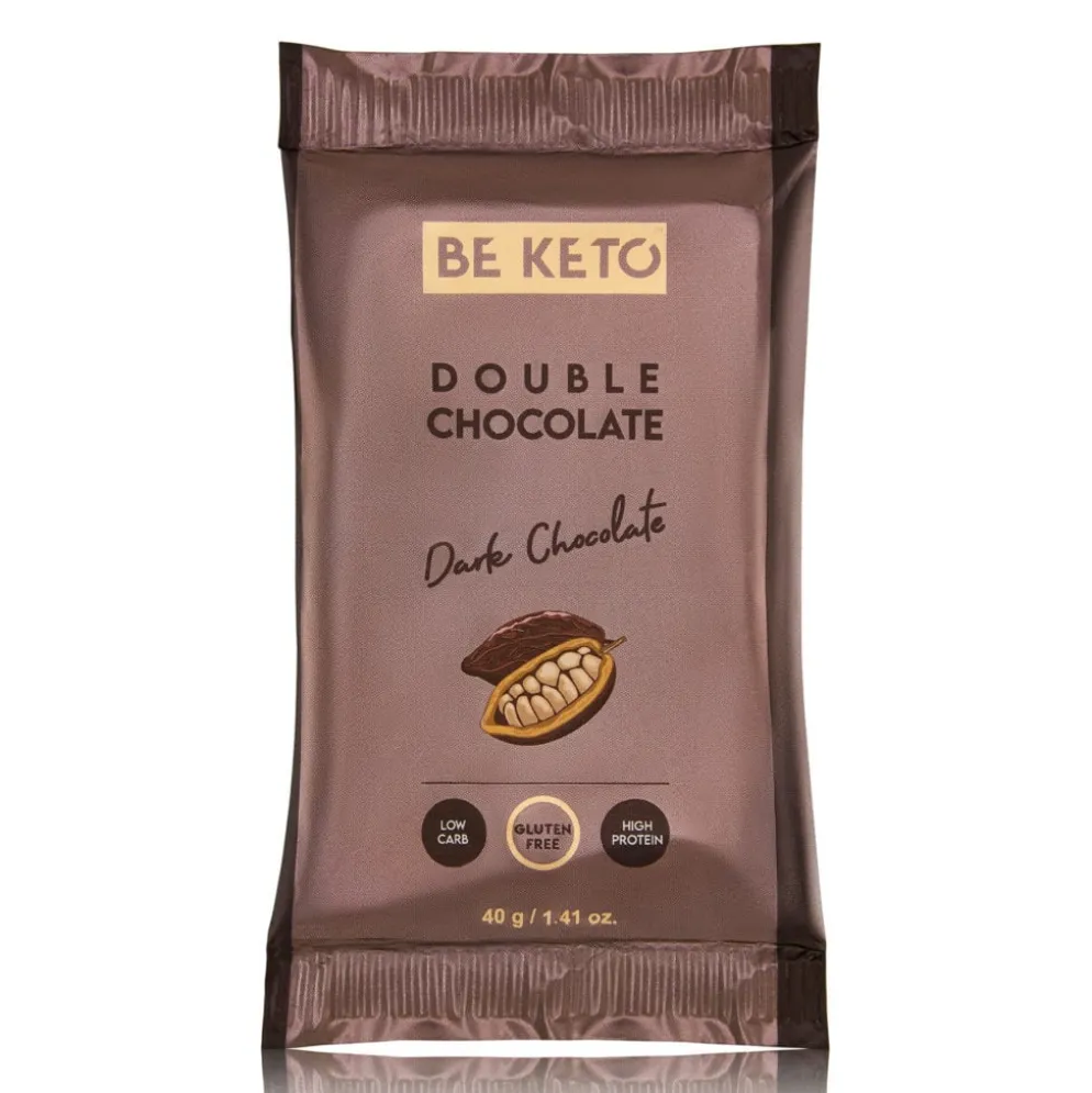 Baton Keto – Podwójna Czekolada Zestaw 9 x 40g – Beketo