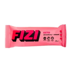 Baton Keto Protein – Strawberry + Almond 45g – FIZI