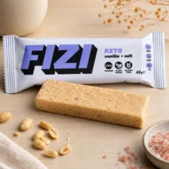 Baton Keto Protein – Vanilla + Salt 45g – FIZI