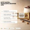 Baton Keto – Waniliowe Brownie Zestaw 12 x 40g – Beketo