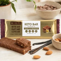 Baton Keto – Waniliowe Brownie Zestaw 12 x 40g – Beketo