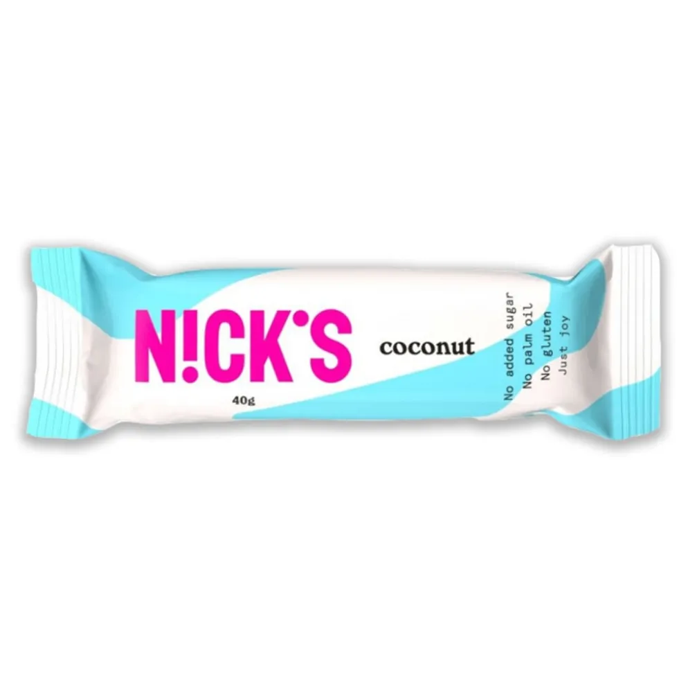 Baton Kokos & Mleczna Czekolada 40g – Nick’s