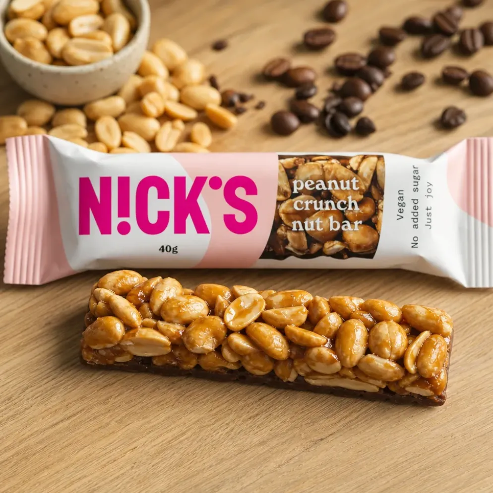 Baton Nut Bar – Peanut Crunch 40g – Nick’s