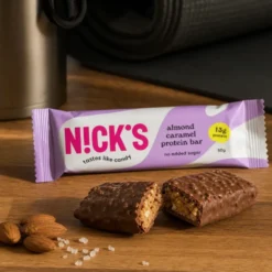 Baton Proteinowy – Migdał Karmel 50g – Nick’s