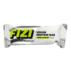Baton Proteinowy Wegański – Nutty Caramel 40g – FIZI