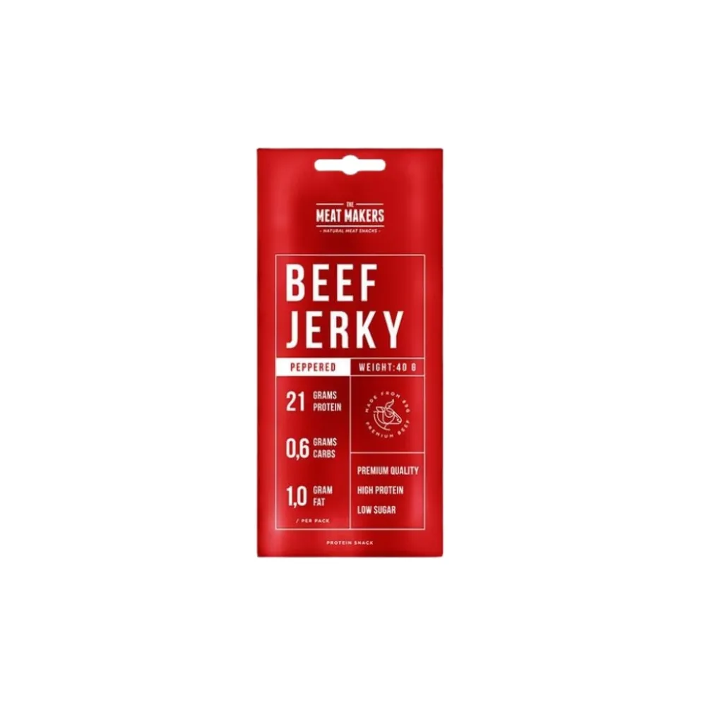 Beef Jerky – Pieprzowy 40g – The Meat Makers