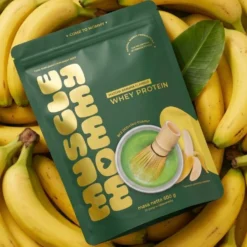 Białko MATCHA MOMMY Whey Protein – Banan 600g – Muscle Mommy