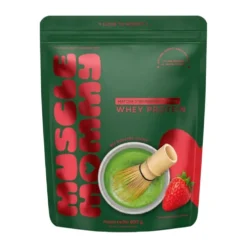 Białko MATCHA MOMMY Whey Protein – Truskawka 600g – Muscle Mommy
