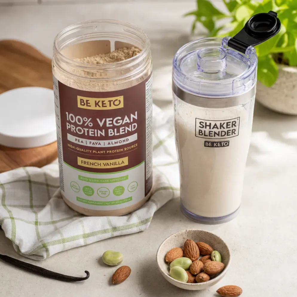 Białko Wegańskie – Francuska Wanilia 500g – Beketo