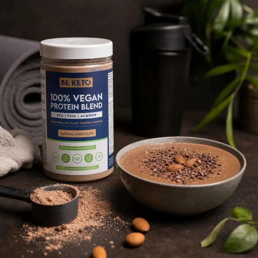 Białko Wegańskie – Naturalna Czekolada 500g – Beketo