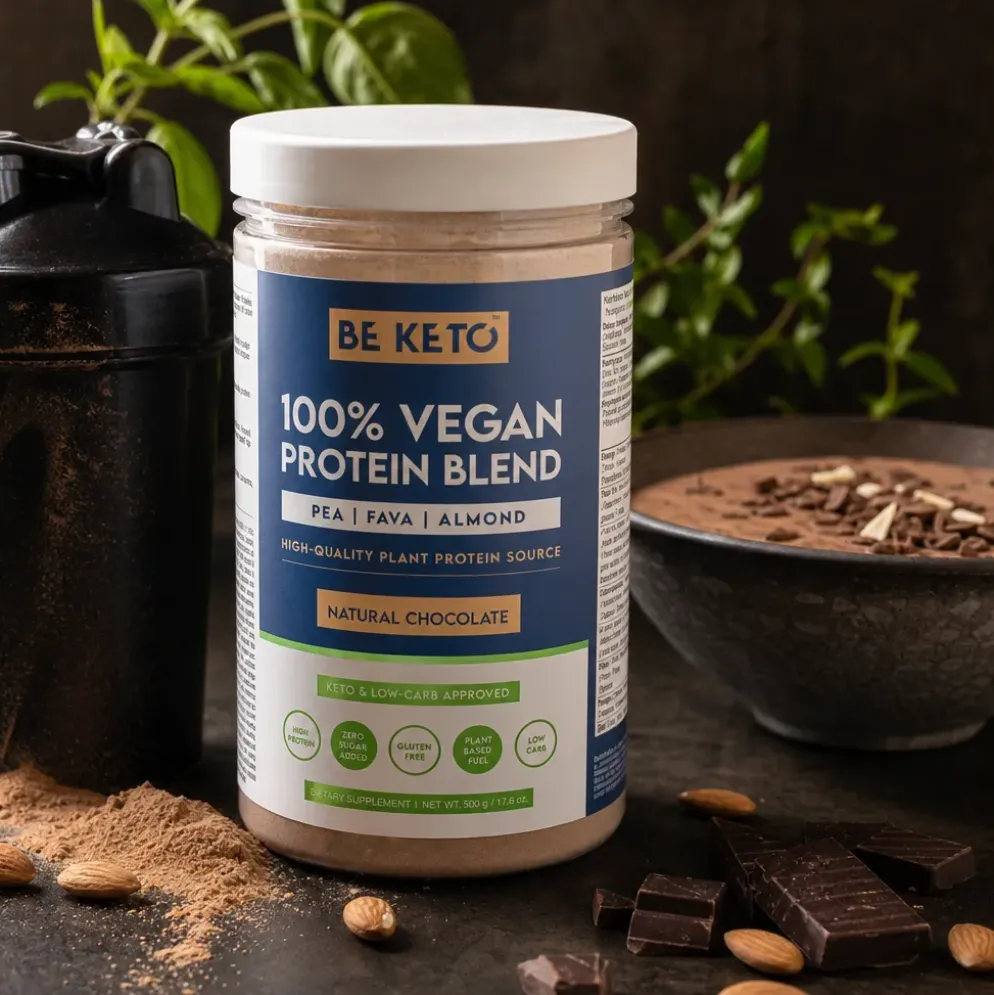 Białko Wegańskie – Naturalna Czekolada 500g – Beketo