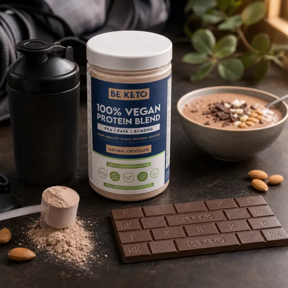 Białko Wegańskie – Naturalna Czekolada 500g – Beketo