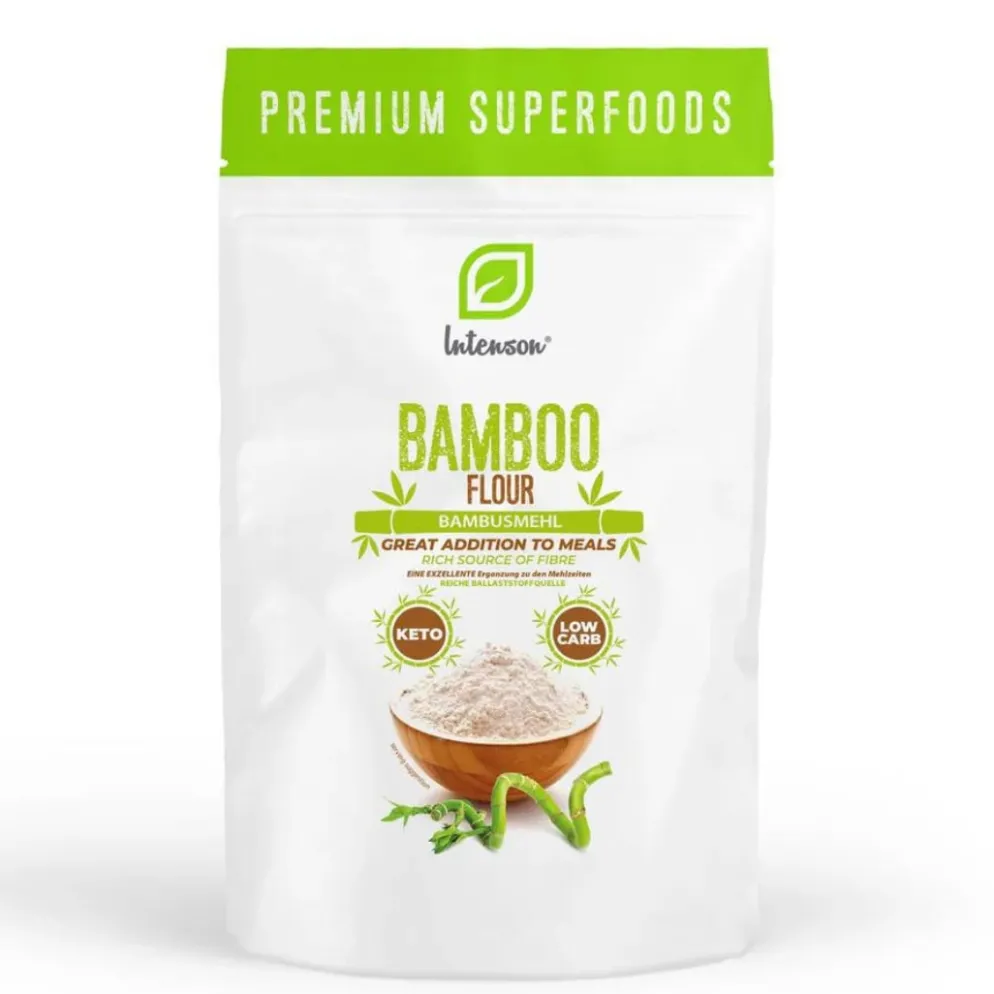 Błonnik Bambusowy (Mąka Bambusowa) 500g – Intenson