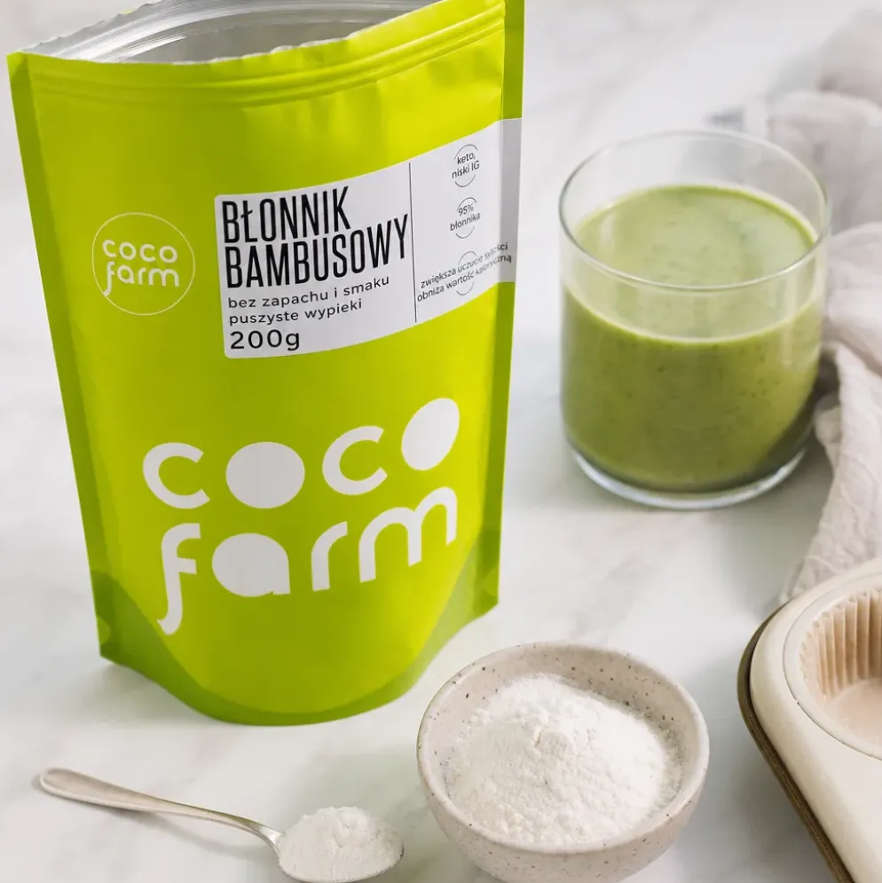Błonnik Bambusowy (Mąka Bambusowa) 200g – Coco Farm