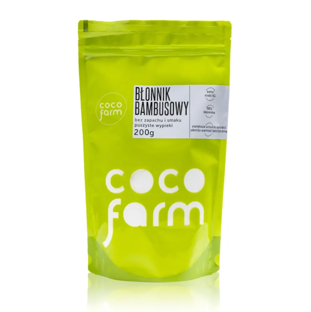 Błonnik Bambusowy (Mąka Bambusowa) 400g – Coco Farm