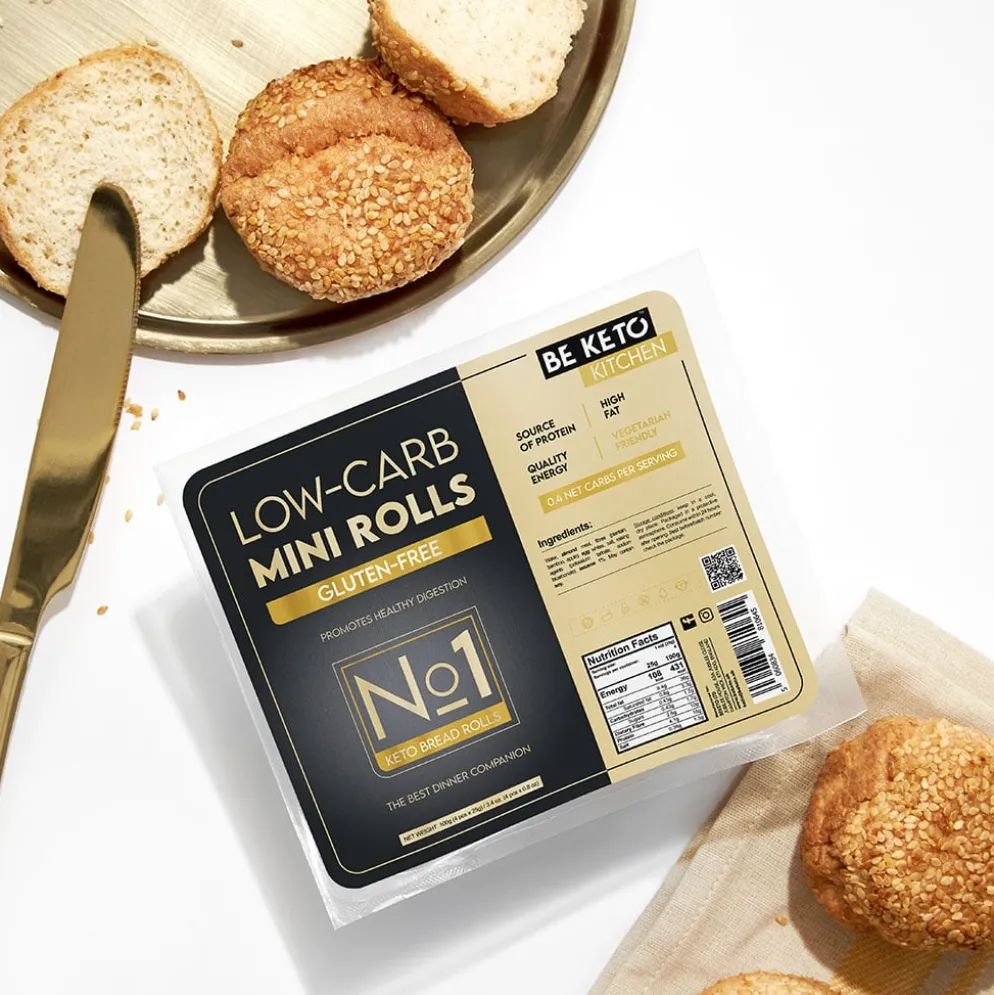 Bułeczki Keto Bezglutenowe 100g – BeKeto
