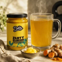 Bulion kolagenowy wołowo-drobiowy z kurkumą 500ml – Doktor Słoik