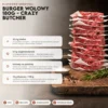 Burger wołowy 180g – Crazy Butcher