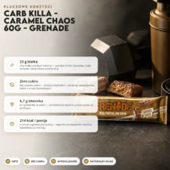 Carb Killa – Caramel Chaos 60g – Grenade
