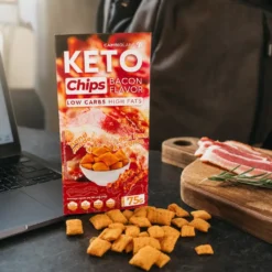 Chipsy Keto o Smaku Bekonu 75g – CambioLabs