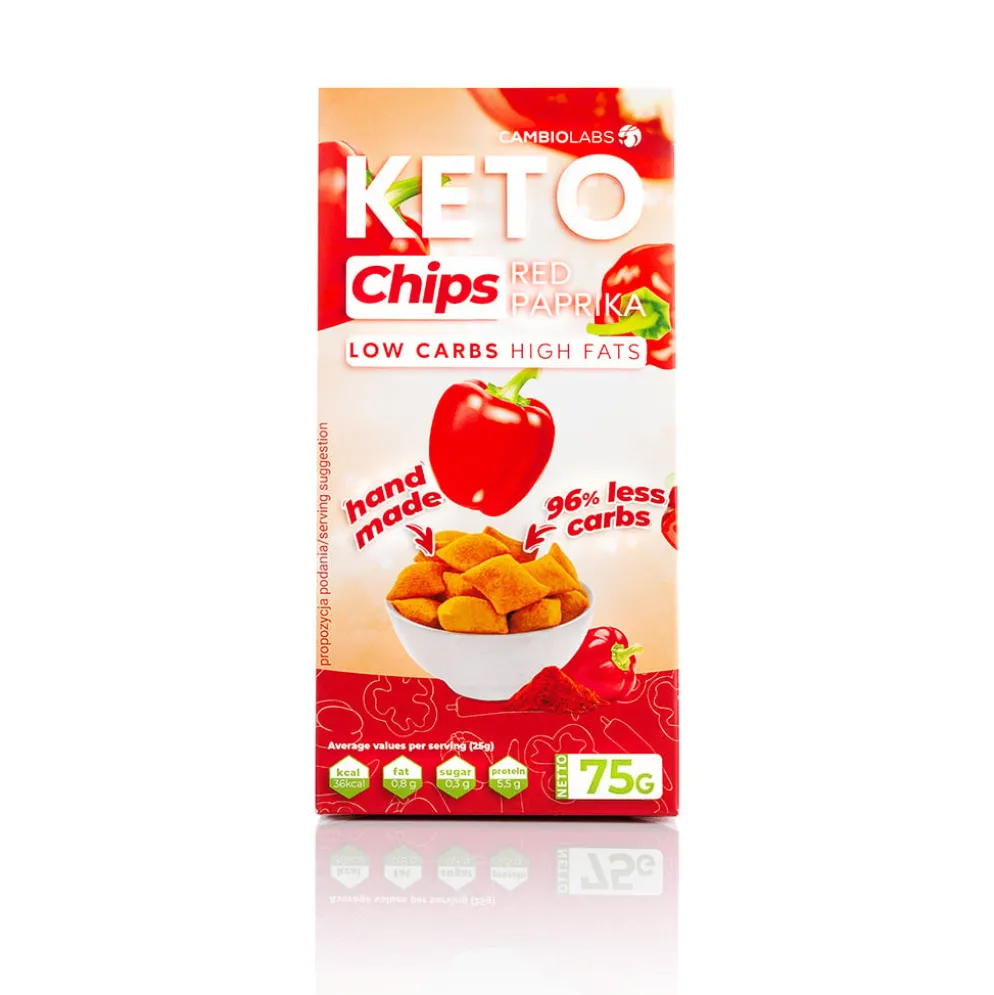 Chipsy Keto o Smaku Paprykowym 75g – CambioLabs