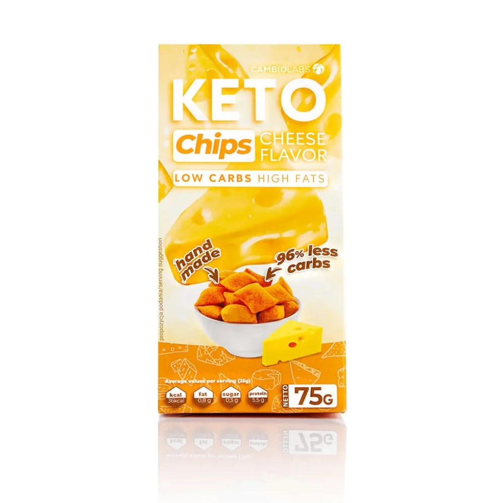 Chipsy Keto o Smaku Serowym 75g – CambioLabs