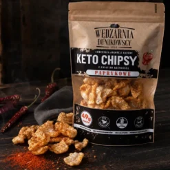 Chipsy Keto – Paprykowe – Wędzarnia Dunikowscy
