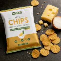 Chipsy Keto – Ser Szwajcarski & Francuska Cebulka 30g – Beketo