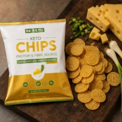 Chipsy Keto – Ser Szwajcarski & Francuska Cebulka 30g – Beketo