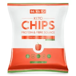 Chipsy Keto – Świeża Czerwona Papryka 30g – BeKeto