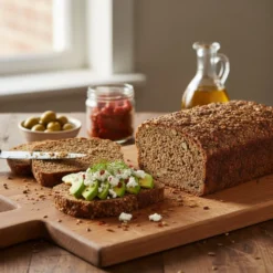 Chleb Keto Świeży Wieloziarnisty 550g – BeKeto