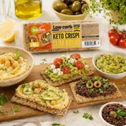 Chrupkie Pieczywo Keto Bezglutenowe 90g – Balviten