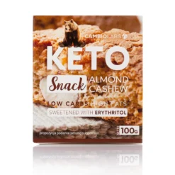 Ciasteczka Keto – Orzechowe 100g – CambioLabs