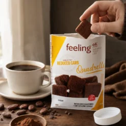 Ciasteczka Niskowęglowodanowe – Kakaowe 50g – FeelingOK