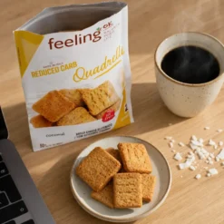 Ciasteczka Niskowęglowodanowe – Kokosowe 50g – FeelingOK