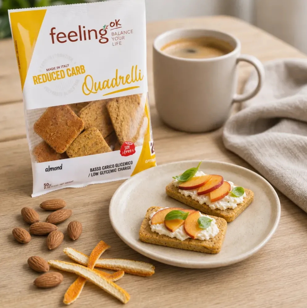 Ciasteczka Niskowęglowodanowe – Orzechowe 50g – FeelingOK