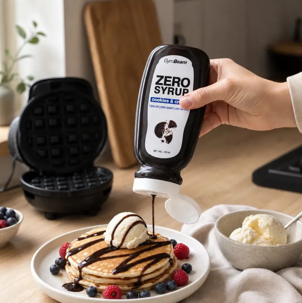Ciasteczka z kremem syrop bez kalorii 320g – GymBeam