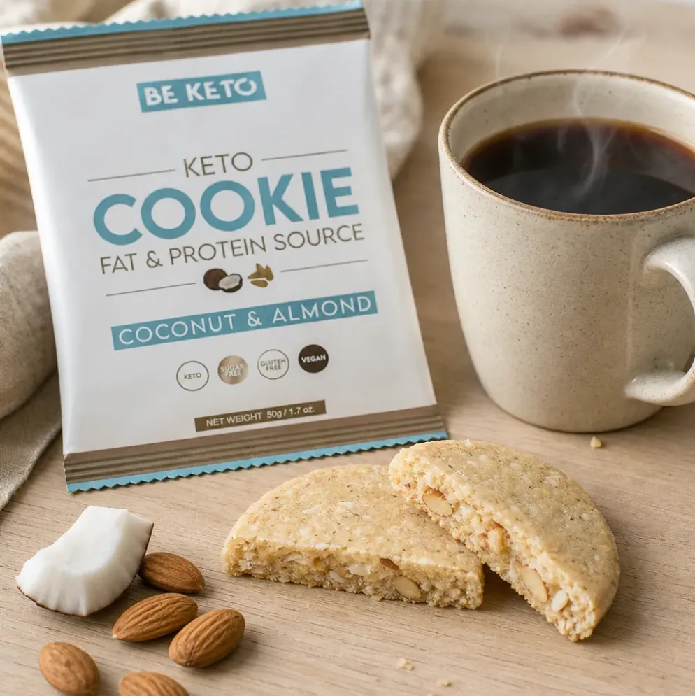 Ciastko Keto – Kokos & Migdał 50g – Beketo