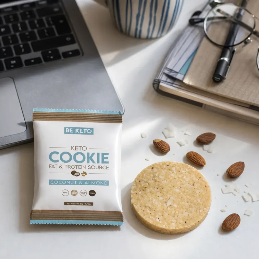 Ciastko Keto – Kokos & Migdał 50g – Beketo
