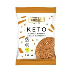 Ciastko Keto – Peanut Butter 50g – Frank & Oli