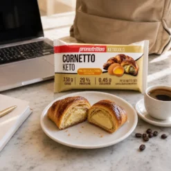 Croissant Keto z Kremem Cukierniczym 50g – Pronutrition
