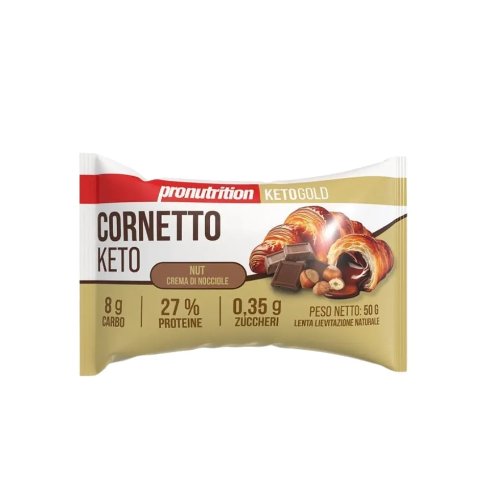 Croissant Keto z Kremem Orzechowym 50g – Pronutrition